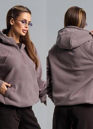 Худі жіноче полар фліс s m l xl