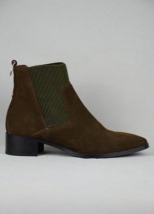 Gant isla ботинки челси женские кожаные замшевые хаки оригинал 36 р/23.5 см Tommy hilfiger marc o'polo ecco clarks caprice doucal's