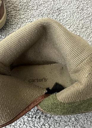 Дитячі чобітки/черевики carters. 6