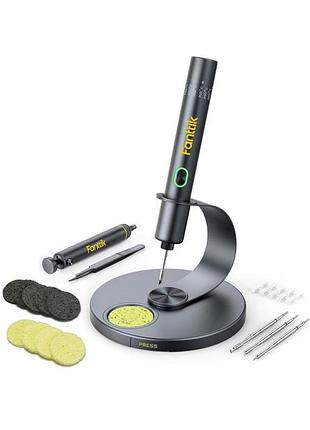 Паяльник fanttik t1 max з акумулятором, 200–450°c, usb-c