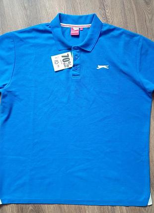 Брендова футболка поло slazenger.