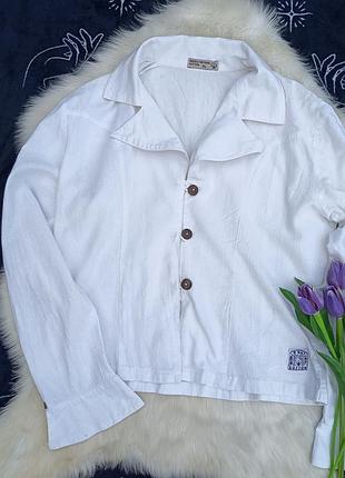 Сорочка бавовняна з гудзиками еко world natural cotton