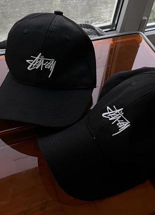 Бейсболка унісекс stüssy чорна