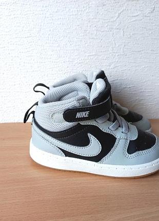 Шкіряні кросівки хайтопи nike 25 р. устілка 15,2 см.