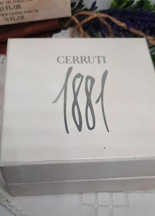 Рідкість! парний набір cerruti 1881 чисті духи 3.7 мл parfum & 7 мл edt вінтаж оригінал! парний набір жін/чол, 1996 р.