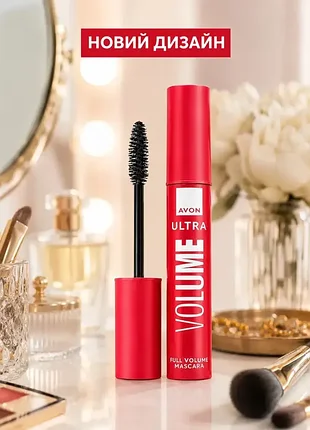 Тушь для ресниц avon volume ultra «мега объем» 10мл