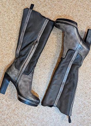 Жіночі зимові чоботи santoni (італія), 37.5