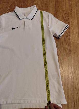Поло біла nike 4