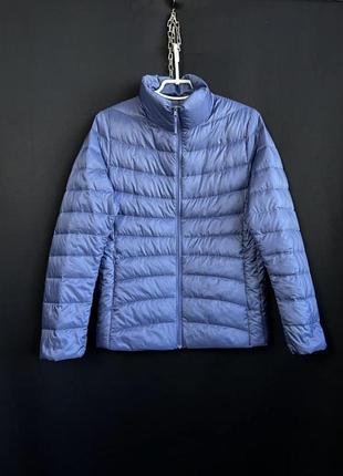 Uniqlo женская идеальная куртка пуховик микро-пуховик размер l