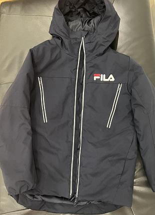 Куртка для підлітків fila чорна