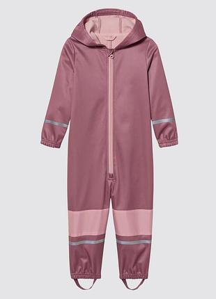 Комбинезон софтшелл демисезонный lupilu softshell для девочки bs001793