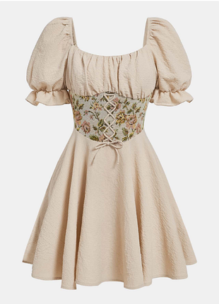 Корсетное платье  shein