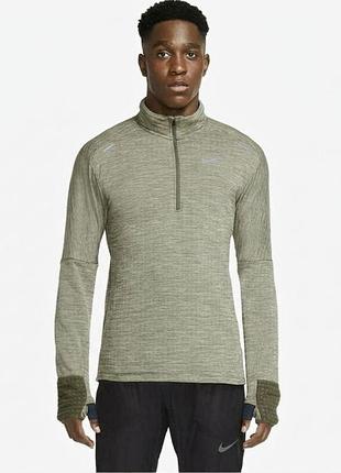 Чоловіча кофта лонгслів nike sphere element running therma-fit
