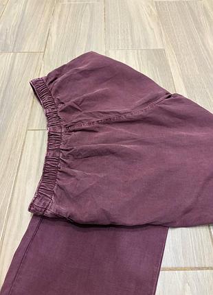 Льон + ліоцелл штани zara брюки 4