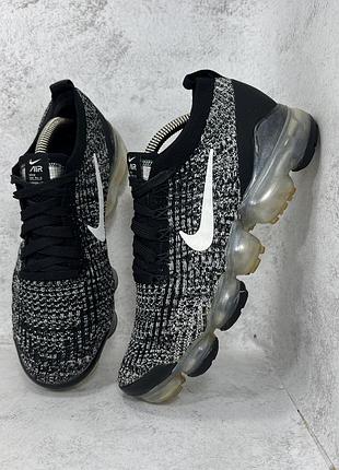 Кросівки сіточка nike vapormax flyknit 3 oreo