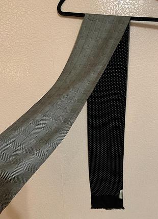 Двосторонній шовковий шарф від британського бренду tie rack london.