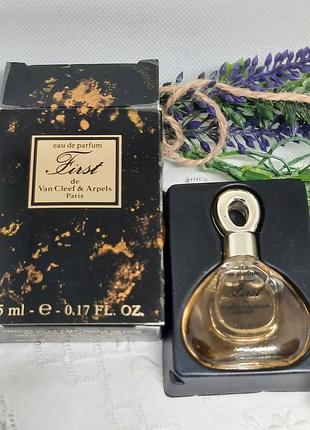First de van cleef & arpels — 5 мл eau de parfum . оригінал. стан нового.