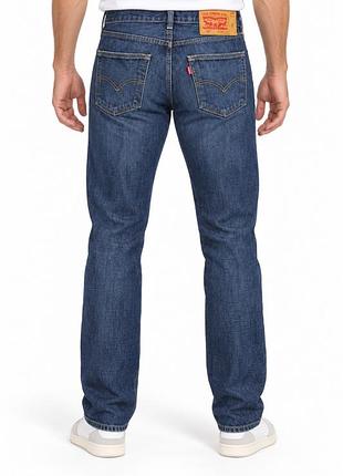 Чоловічі сині джинси levi’s 501 w30 l32 прямого крою