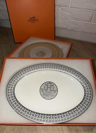 Блюдо рибне hermes mosaique тарілка