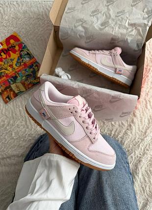 Nike dunk low teddy bear pink