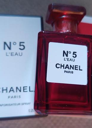 Миниатюра chanel n°5 leau red edition.оригинал.
