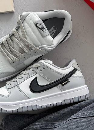 Low gore-tex "summit white / light smoke grey" 3