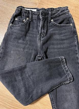 Джинси zara чорні 7 років (122 см)