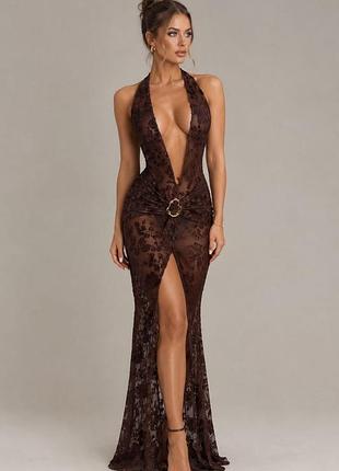 Розпродаж сукня prettylittlething сітка з розрізом