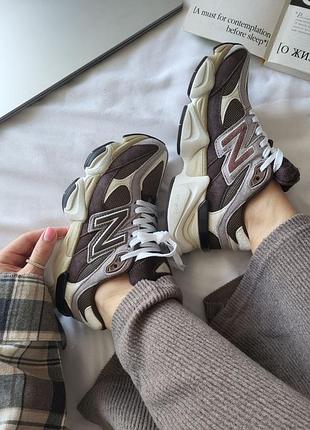 New balance 9060 thunder brown black 8