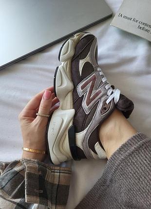 New balance 9060 thunder brown black 5