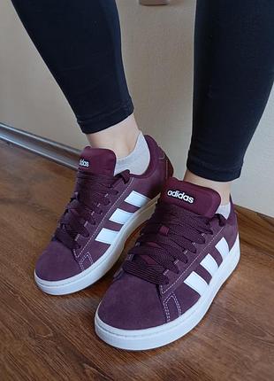Кросівки adidas grand court alpha 00s  kj6804 нові оригінал р.38.5 натуральна замша