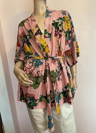 Італійський віскозний бутіковий легкий жакет/ m- xxl/ brdnd new collection