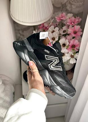 New balance 9060 black термо