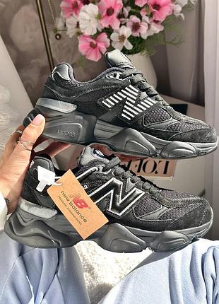 New balance 9060 black термо 3
