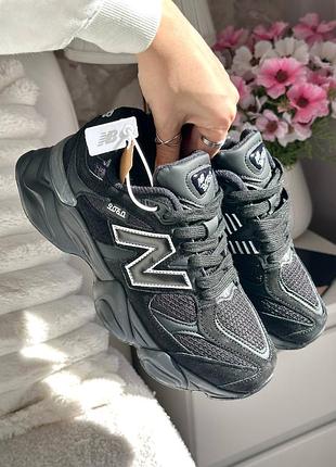 New balance 9060 black термо 5