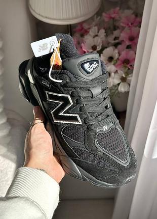 New balance 9060 black термо 4