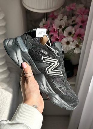 New balance 9060 black термо 6