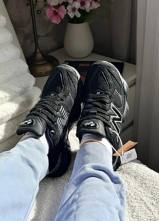 New balance 9060 black термо 9