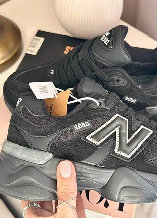 New balance 9060 black термо 7