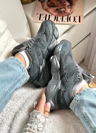 👕 new balance 9060 grey vintage термо 8