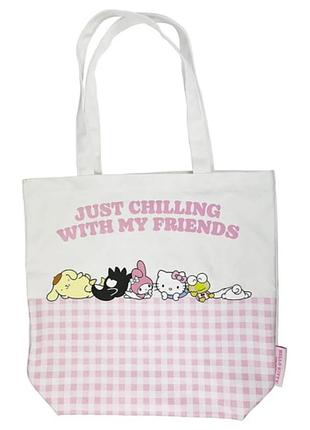 Шоппер с лицензионной серии hello kitty and friends