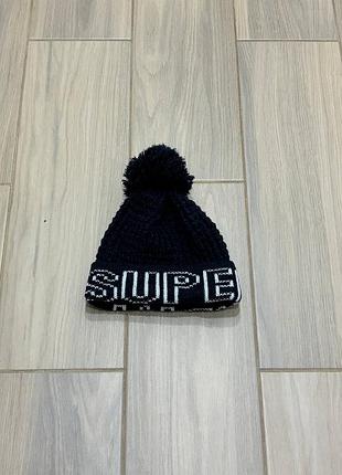 Вязаная шапка superdry 2