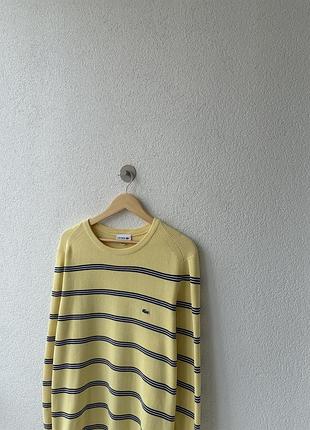 Светр в полоску lacoste 2