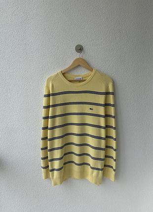 Светр в полоску lacoste