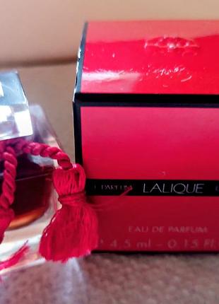Миниатюра lalique le parfum.оригинал.винтаж.