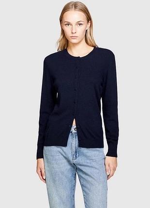 Кардиган жіночий темно синій zara