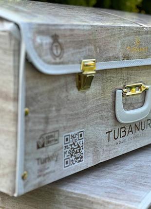 Tubanur — подарунковий набір 
плед + постільна білизна