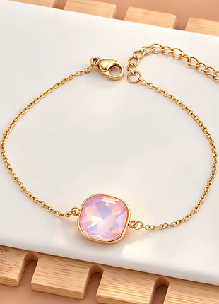 Браслет "rose water opal"