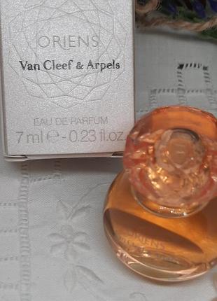 Ексклюзив! van cleef & arpels oriens 7 мл eau de parfum вінтаж оригінал знятість коробка ідеал