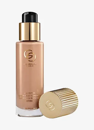 Антивозрастная тональная основа с пребиотической сывороткой giordani gold